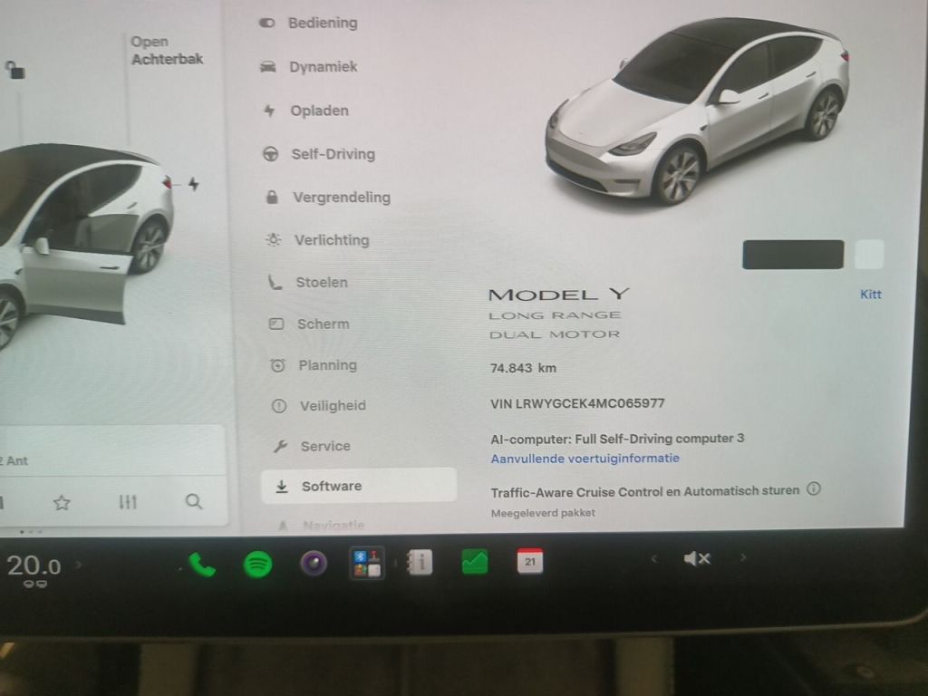 Tesla Model Y Long Range Dual Motor – foto 5 – kavel bij Antwerp Auctions, Aartselaar