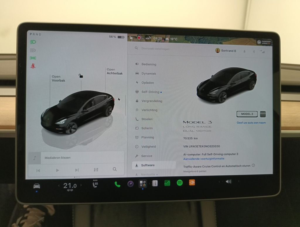 Tesla Model 3 Long Range Dual Motor – foto 5 – kavel bij Antwerp Auctions, Aartselaar