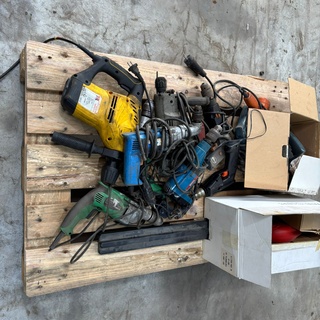 Afbeelding van pallet overtollig gereedschap