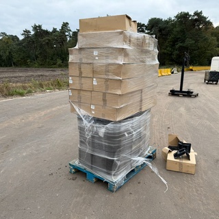 Afbeelding van pallet divers Antisliptegels pallethoeken van flexibel kunststof