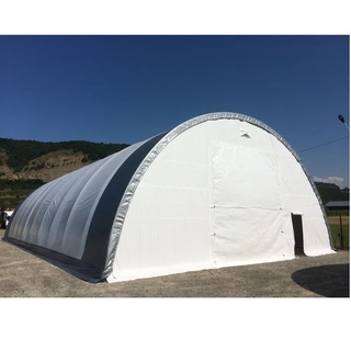 Afbeelding van Storage Building Type: 40-80-20, Afmeting: 12,2 x 24 x 6,1 Mtr, Afmeting deur: 4 x 4,55 mtr, In ijzeren krat