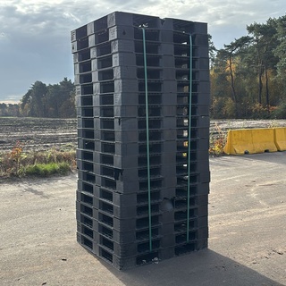 Afbeelding van Kunststof pallet van 1.20x 0.80 m