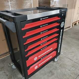 Afbeelding van Schwartsmann gereedschapswagen 7 laden/6 gevuld