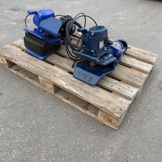 Afbeelding van Vang muilen luchtbediend 2x 57 MM nieuw