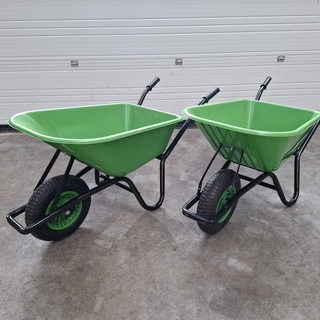 Afbeelding van 2x kruiwagen inhoud 90 ltr