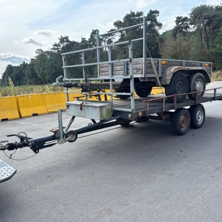 Afbeelding van 2 x aanhanger 1  met kenteken