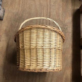 Afbeelding van 60 x fietsmand riet