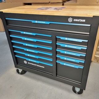 Afbeelding van Gereedschapswagen Schwartsmann 12 laden / 10 gevuld
