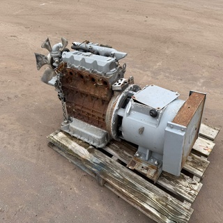 Afbeelding van kubota motor + generator