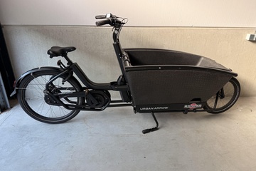 Afbeelding van Urban Arrow elektrische bakfiets zwart