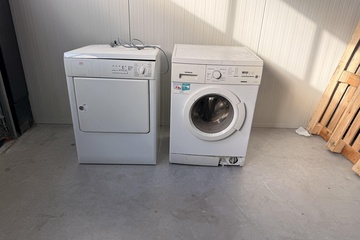 Afbeelding van AEG wasdroger en Siemens wasmachine – werking onbekend