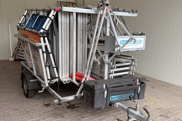 Afbeelding van Euroscaffold Rolsteiger Compleet op Aanhanger