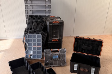 Afbeelding van Partij Gereedschapskoffers, Sorteerboxen en Opbergbakken