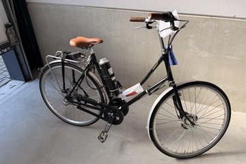 Afbeelding van Roetz elektrische fiets zwart met frameaccu