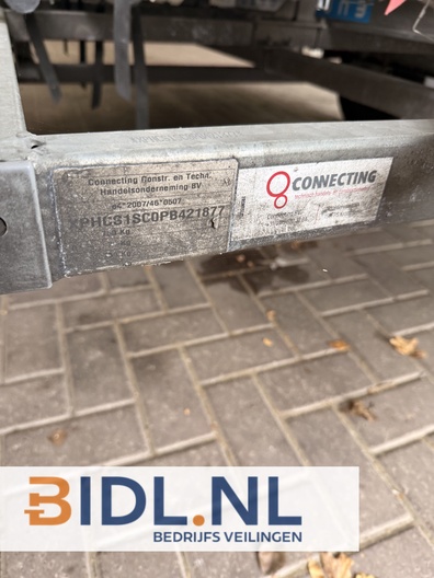 Complete Euroscaffold rolsteiger op aanhanger – professioneel aluminium systeem met alle onderdelen, direct inzetbaar voor werk op hoogte.