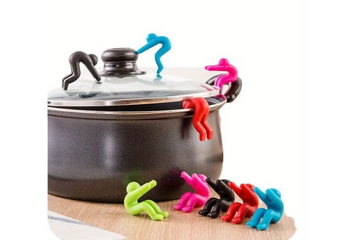 Afbeelding van Trendy Pannendekselhouder – Set van 2 | Slimme Oplossing voor een Georganiseerde Keuken!