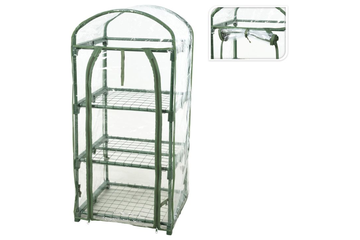 Afbeelding van Kweekkas met 3 Verdiepingen – 50 × 45 × 105 cm