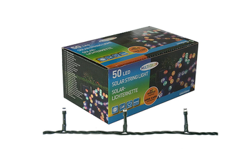 Afbeelding van 2x Set Solar Snoerverlichting – 50 LED-lampjes voor een Magische Sfeer!