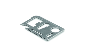 Afbeelding van Multi-Tool Card – Jouw Ultieme Overlevingskaart met 11 Handige Functies!