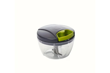 Afbeelding van Handmatige Knoflook- & Groentesnijder – 600 ml met 3 messen