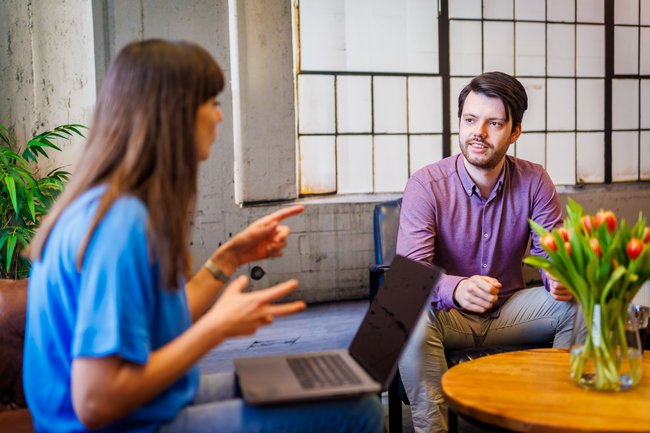 BDR consultants at the office