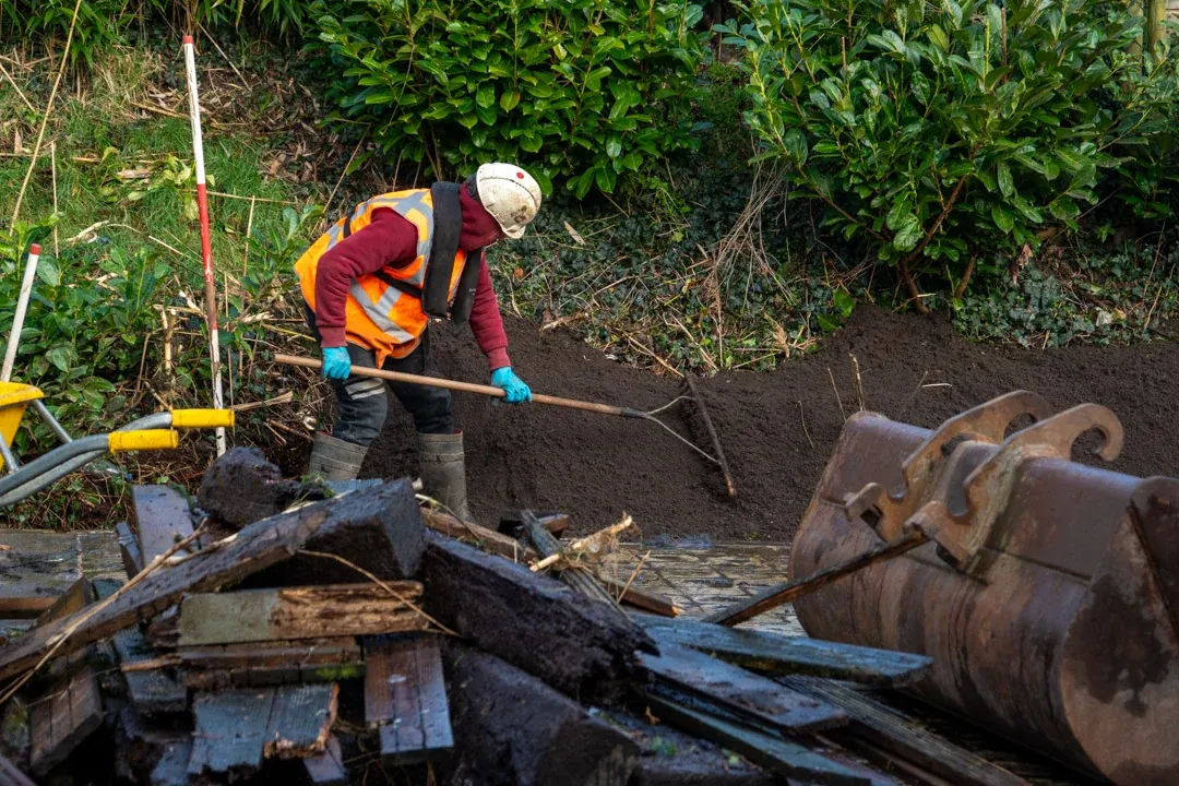 Beschoeing Tilburg van der lee
