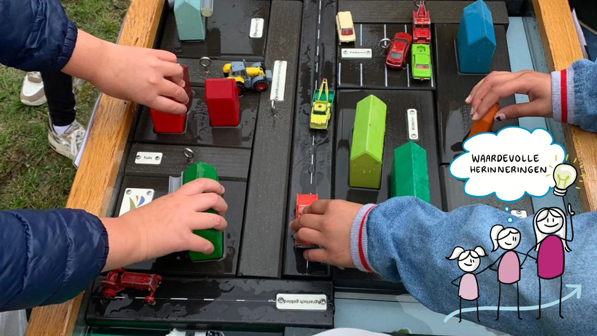 Watertafel met doel educatie