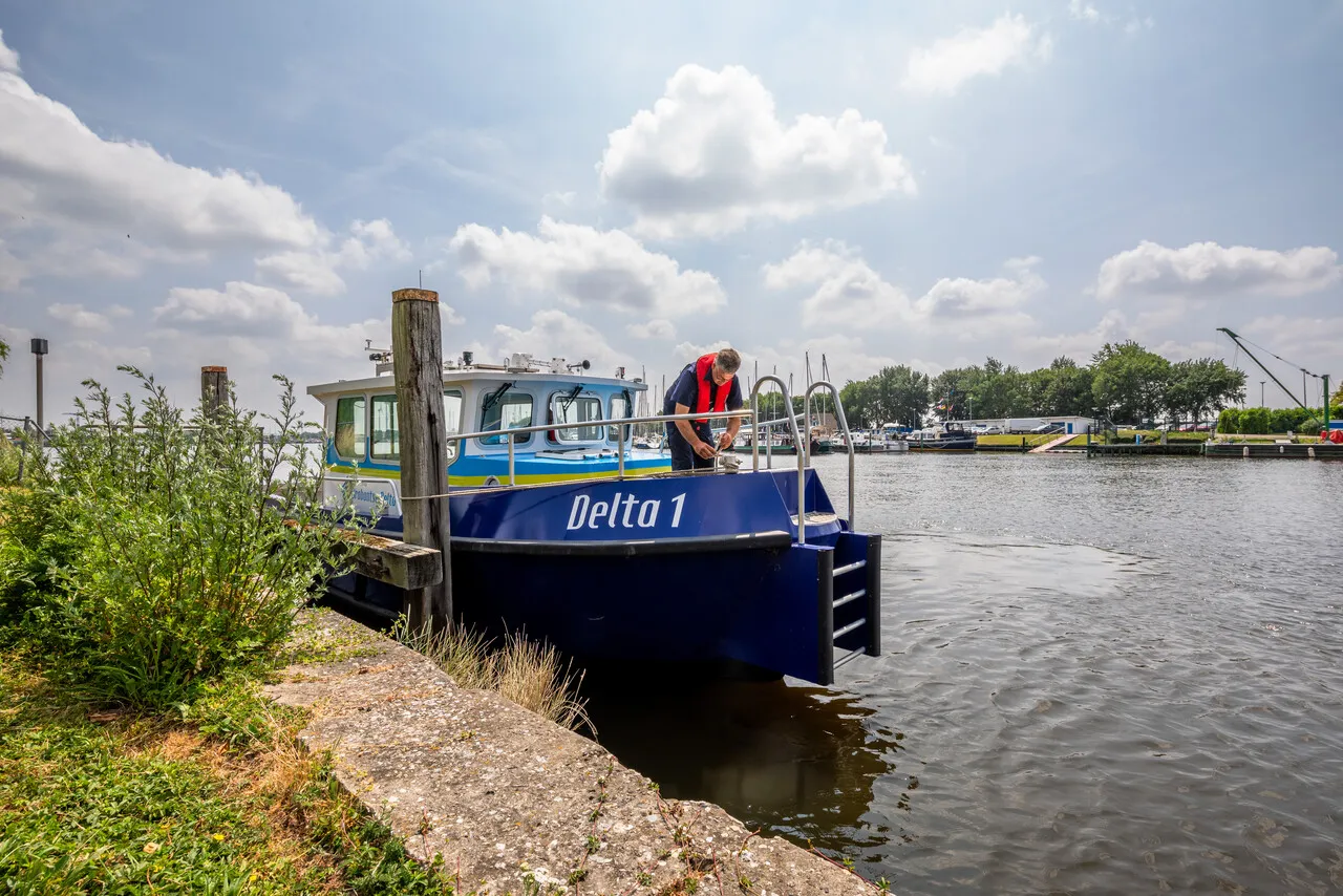Delta 1 boot van waterschap Brabantse Delta