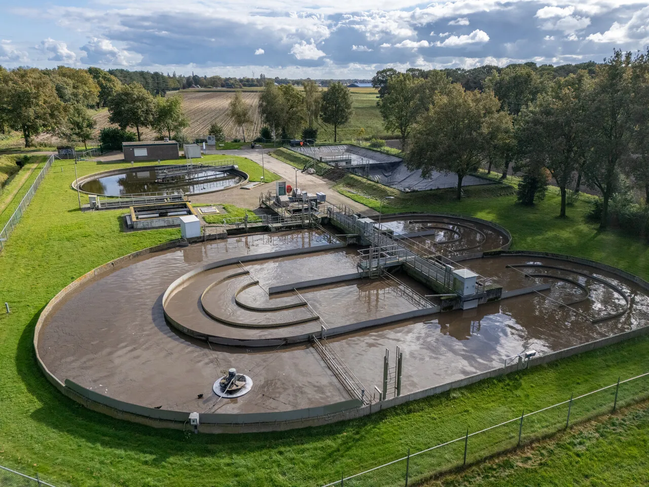 Detailfoto RWZI Baarle-Nassau