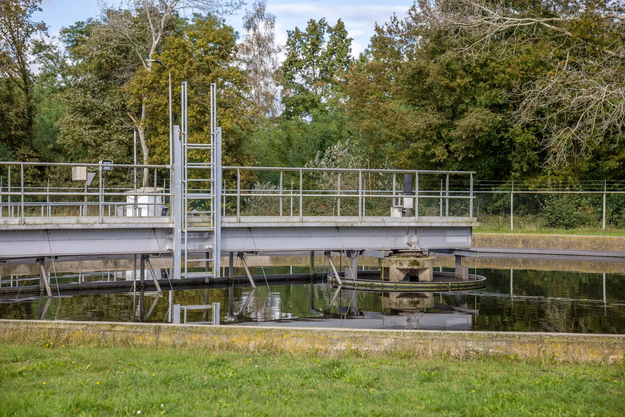 Detailfoto RWZI Baarle-Nassau