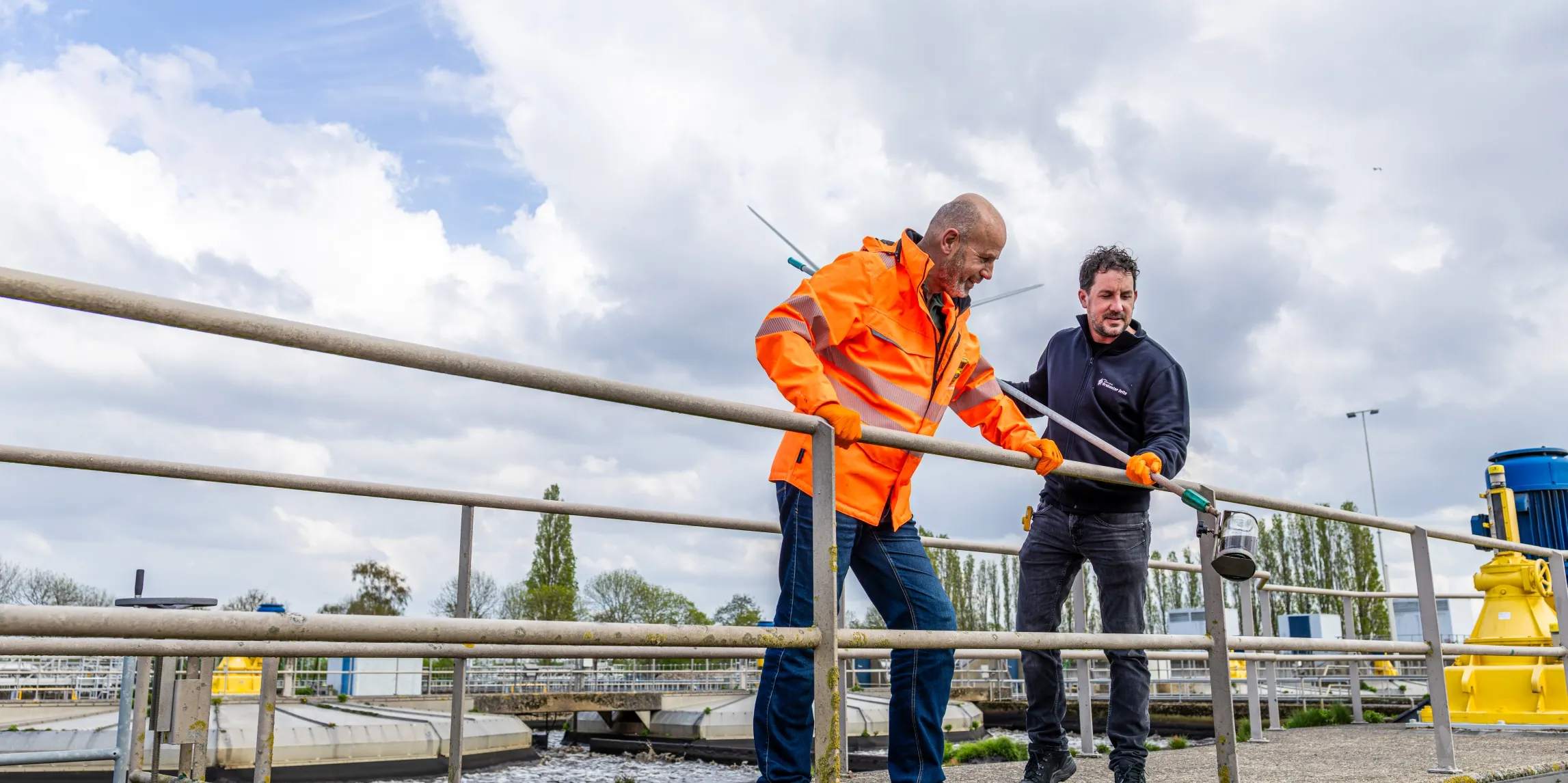 Schoonmaken afvalwater