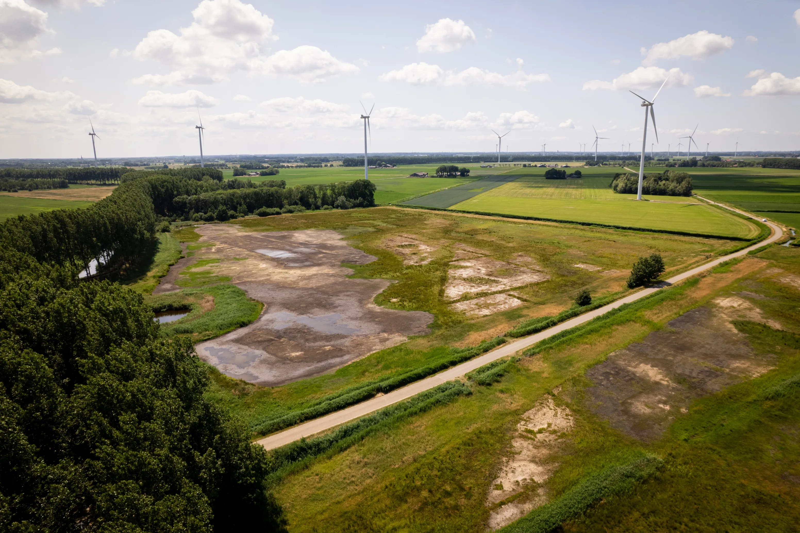 Zwartenbergse Polder in Noordrand Midden