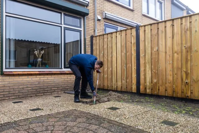 Stap 3 - Maak de grond los