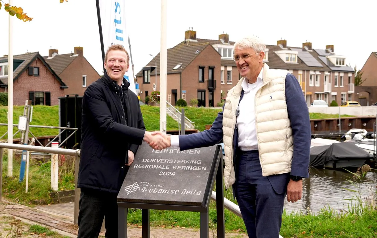 Vijftien kilometer regionale dijken weer veilig en sterk!