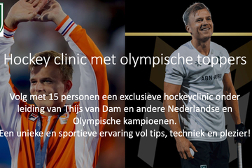 Afbeelding van LIVE VEILING - Hockey Clinic met olympische toppers