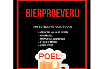 Afbeelding van Bierproeverij met Biersommelier voor 10-15 personen met speciaalbieren