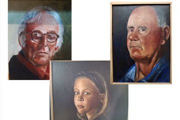 Afbeelding van Geschilderd portret naar keuze