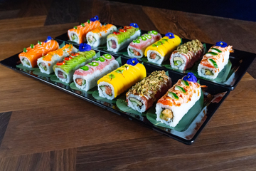 Afbeelding van Riante sushi tafel voor 4 personen