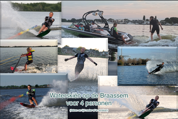 Afbeelding van Waterskiën voor 4 personen