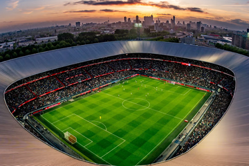 Afbeelding van 2 kaarten FEYENOORD-PSV zondag 26 oktober Business Seats, inclusief diner vooraf