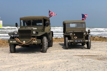 Afbeelding van Middagrit met authentieke WWII Jeeps voor max 4 volwassenen of 6 kinderen