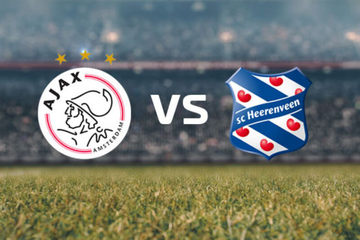 Afbeelding van 5 kaarten Ajax - Heerenveen op 1 november