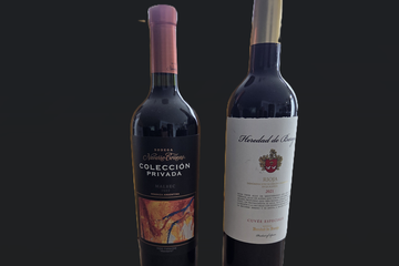 Afbeelding van 3 flessen *Colección de la Familia Barrel Fermented   Intense kersenrode wijn