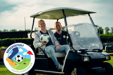 Afbeelding van Boerenvoetgolf met 5 personen. Scoor jij hole-in-one?