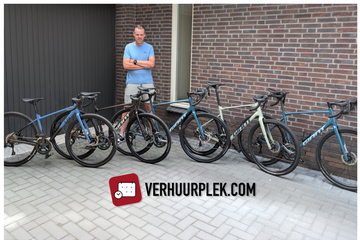 Afbeelding van Racefiets huren voor twee dagen evt. inclusief fietsbegeleiding