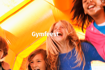 Afbeelding van Gymfeest in de gymzaal. Verschillende mogelijkheden: lasergamen, archery tag, apenkooien en nog veel meer.