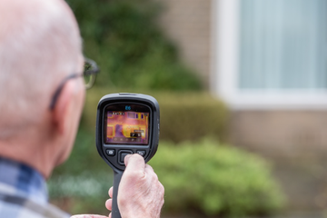 Afbeelding van Energiescan van uw woning (1) Laat de warmte niet uit je huis lopen en zie waar je kan besparen.