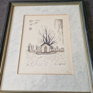 Afbeelding van 010; Tekening van H Kruiskapel in Walshoutem