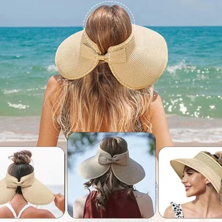 Afbeelding van Zonneklep licht bruin - riet