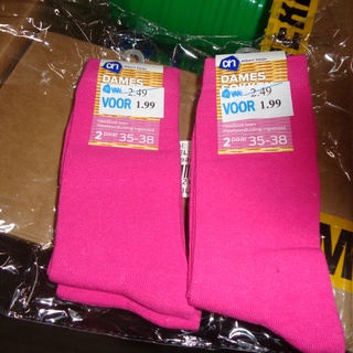 Afbeelding van 20 paar damessokken mt 35/38